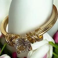 Anello Donna Taglia 10 con Zirconia Sintetica