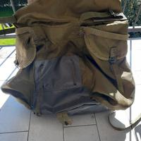 Zaino militare alpini originale fine anni 80