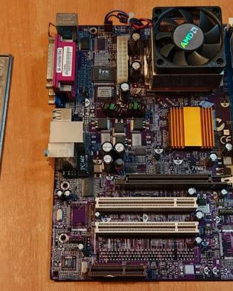 Bundle RetroPC 2 Schede Madri AMD   + RAM e CPU
