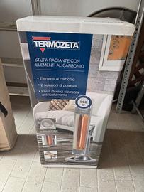 stufa elettrica al carbonio termo zeta 900 w