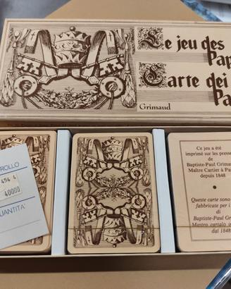 CARTE DA GIOCO “LE JEU DES PAPES"