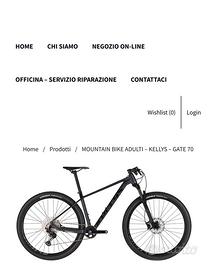 BICI MTB PROFESSIONALE.
