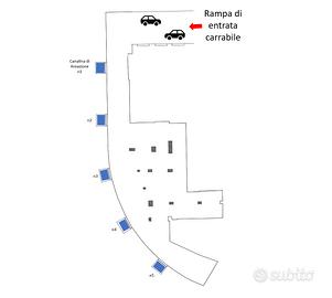 Magazzino/deposito/garage di 400mq