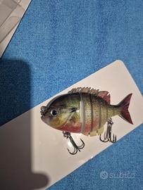 7 Esche da pesca snodate 7 pezzi