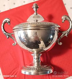 Zuccheriera in argento 800