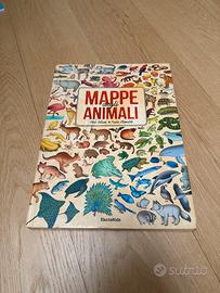 Libro per bambini “Le mappe degli animali”