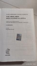 vocabolario della lingua latina 