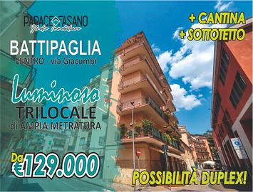 CENTRO: grande Trilocale con Sottotetto