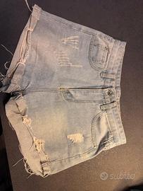 pantaloncino di jeans donna