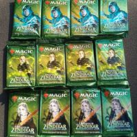 Magic X12 Bustine Pack Rinascita di Zendikar 2020 