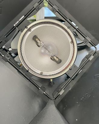 Cosmolight 800w mod. rc 80, proiettore spot light