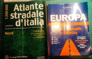 Atlante stradale Italia ed Europa