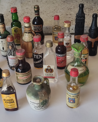 Collezione Liquori Mignon Vintage