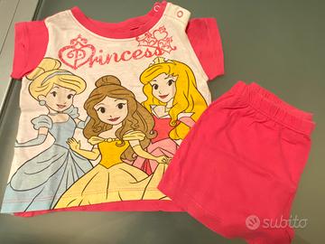 Pigiama estivo principesse Disney