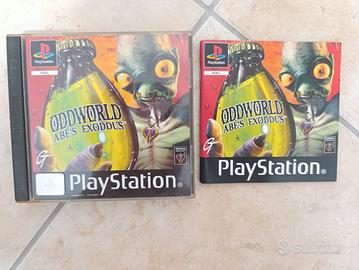 Oddworld abe's exoddus Ps1 PAL completo 