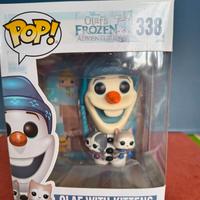 Funko pop Olaf with kittens 