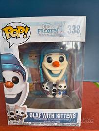 Funko pop Olaf with kittens 
