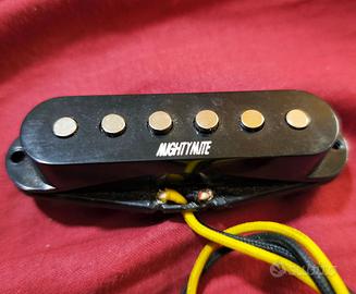 Pickup single coil Mighty Mite Middle RWRP nero