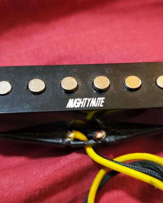 Pickup single coil Mighty Mite Middle RWRP nero