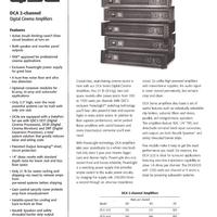 QSC DCA 2422 finale U.S.A. 2 x 1200 watt NUOVOOOO