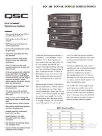 QSC DCA 2422 finale U.S.A. 2 x 1200 watt NUOVOOOO