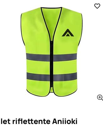 Gilet riflettente bici