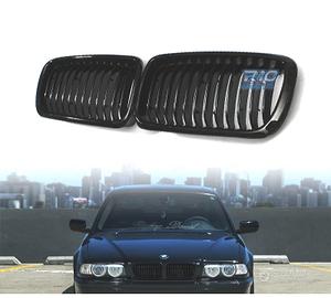 GRIGLIE ANTERIORI BMW E38 99-01 LOOK M NERO LUCIDO