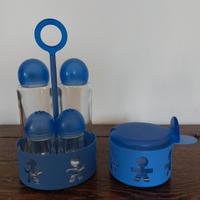 Set portacondimenti e formaggera Alessi Girotondo