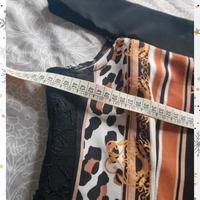 Vestito con stampe varie animalier