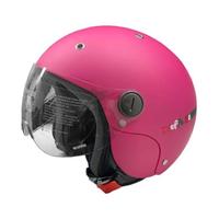 casco da donna rosa