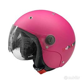 casco da donna rosa