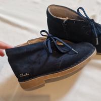 scarpe bimbo clarks blu marino 29½