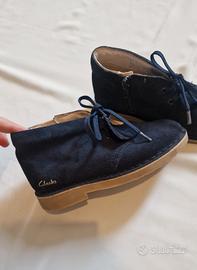 scarpe bimbo clarks blu marino 29½