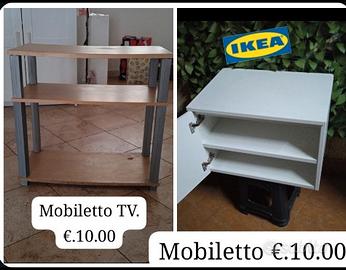 Mobiletto TV e mobiletto Ikea 🏠