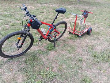 bici con carrello