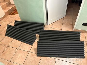 4 pannelli angolari fonoassorbenti 25x25x100 D21