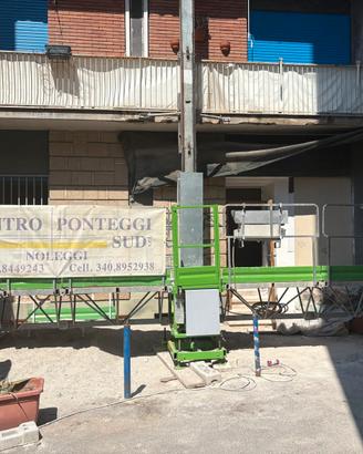 Ponteggio elettrico su colonne /Piattaforma autoso