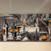 Quadro/tela per soggiorno 180x80 cm