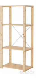 Scaffale legno 80x50x171
