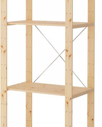 Scaffale legno 80x50x171