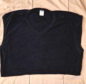 Canottiera nera Scudimension taglia M – Scollo a V