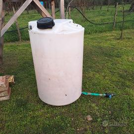 fusti 500 litri per raccogliere  acqua  