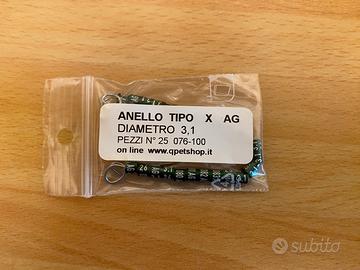 Anelli inamovibili  canarini 2026 verde