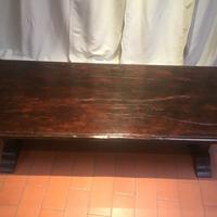 Tavolo basso salotto arte povera