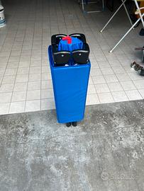 Lettino campeggio +  materasso sfoderabile