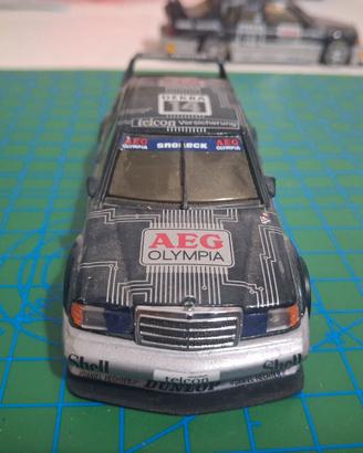modellino 1/43 minichamps mercedes 190 e 2.5 n14 d