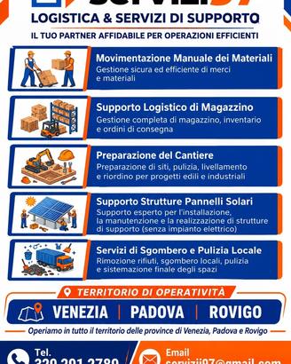 Servizi97 - Fachinaggio , supporto canteire Pronta