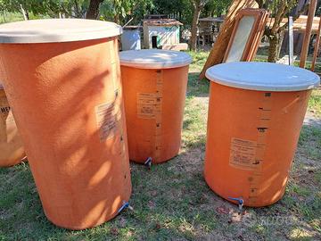 Tini per vino e altri fermentati (con coperchio)