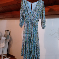 Abito longuette floreale