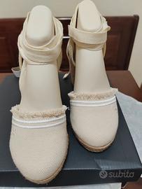 Espadrillas zeppa tacco alto Tommy Hilfiger 36